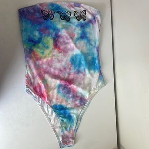 SHEIN small multicolor bodysuit